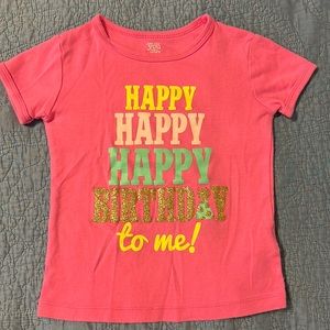 4T Girls Birthday Shirt Carter’s